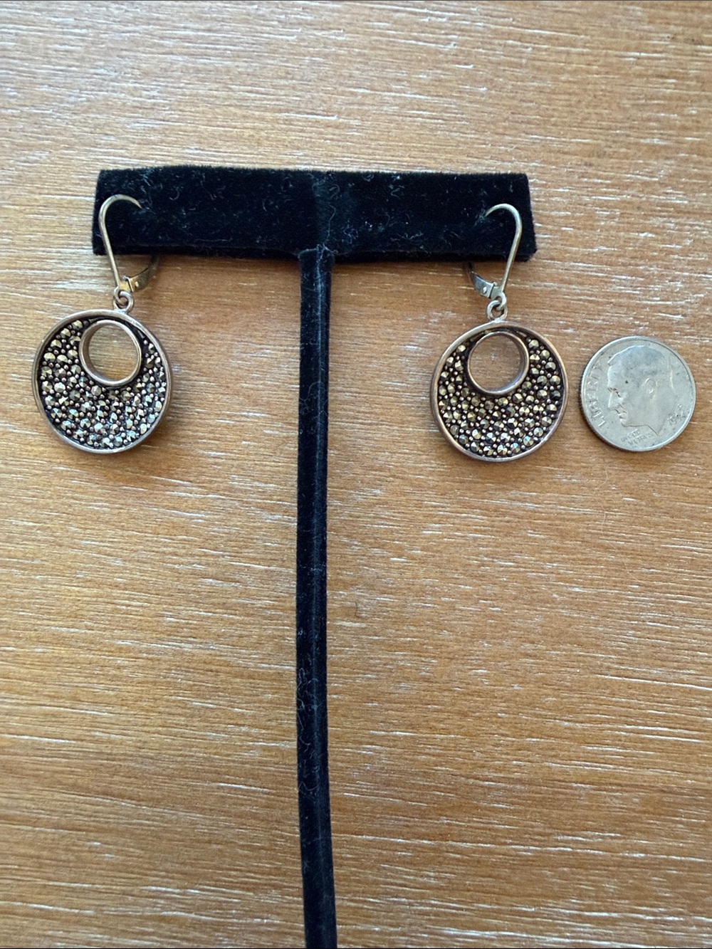 Sterling Silver Marcasite Earrings